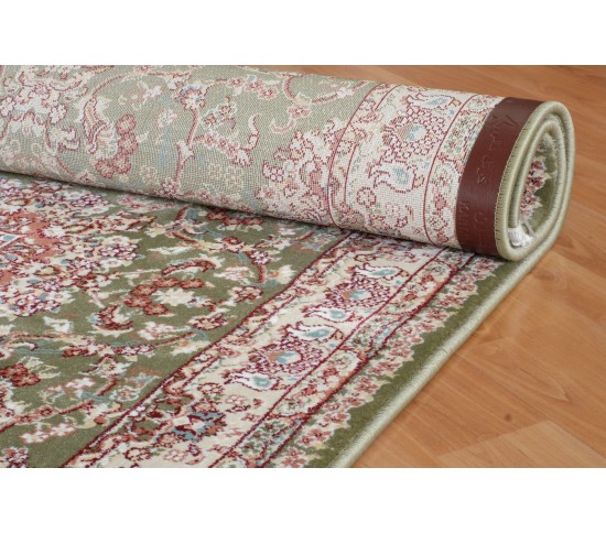 Високощільний килим Iranian Star 4130A L GREEN - Висока якість за найкращою ціною в Україні зображення 7.